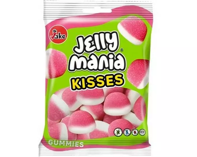 Jake Jellymania Kisses halal 100 g