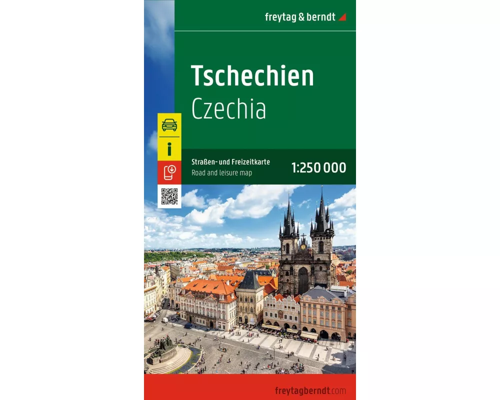 freytag & berndt Straßenkarte Tschechien 1:250.000