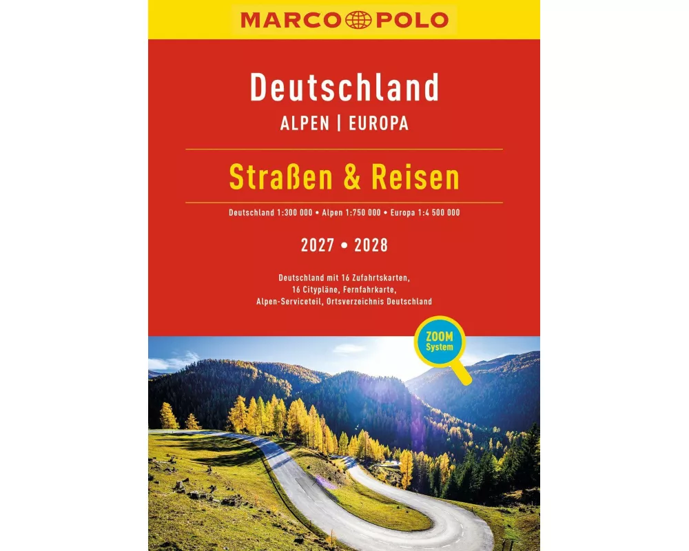 MARCO POLO Straßen & Reisen 2027/2028 Deutschland 1:300.000
