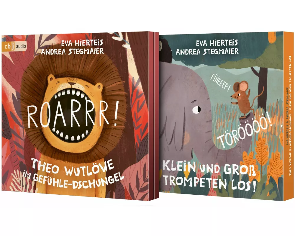 Roarrr! Theo Wutlöwe im Gefühle-Dschungel + TÖRÖÖÖÖ! FIIIEEEP! Klein und Groß trompeten los!