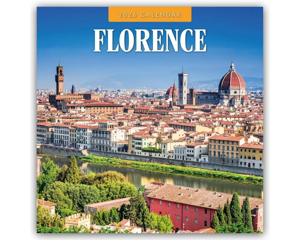 Florence 2026 Square Wall Calendar