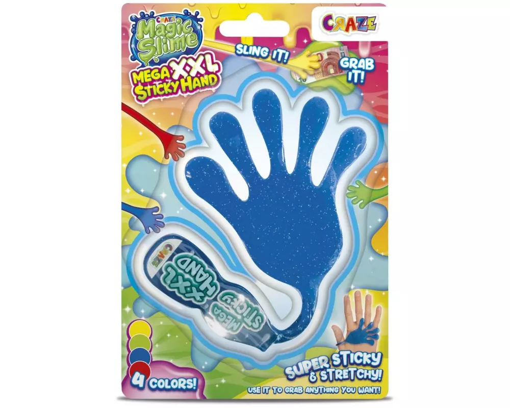 Craze Magic Slime Mega XXL Klatschhand Assortiert