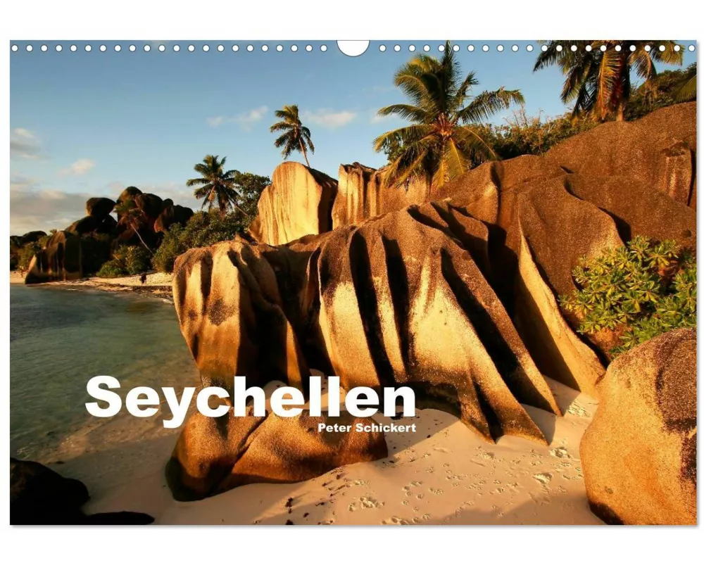 Seychellen (Wandkalender 2026 DIN A3 quer), CALVENDO Monatskalender