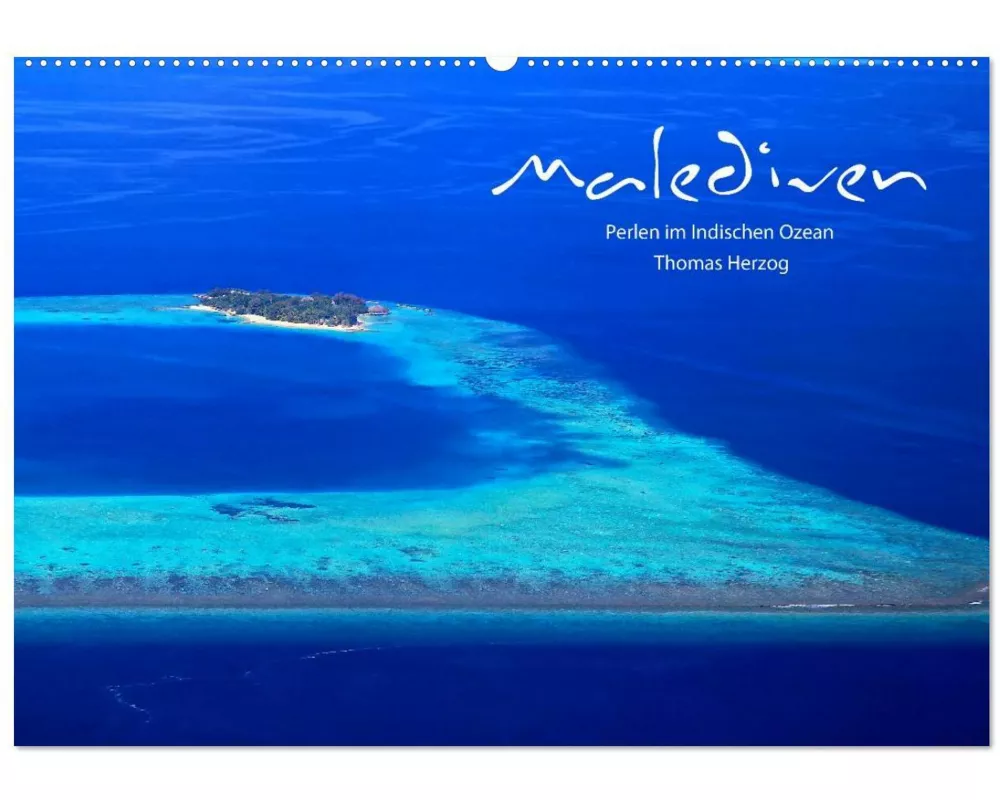 MALEDIVEN (Wandkalender 2026 DIN A2 quer), CALVENDO Monatskalender