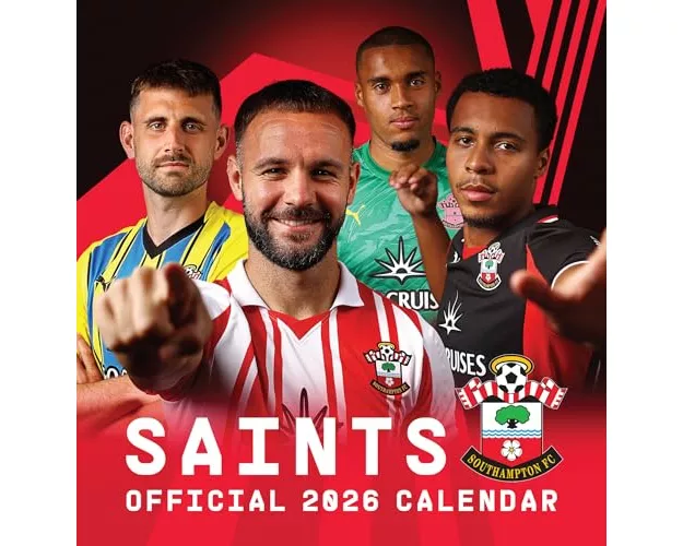 The Official Southampton FC Desk Calendar 2026