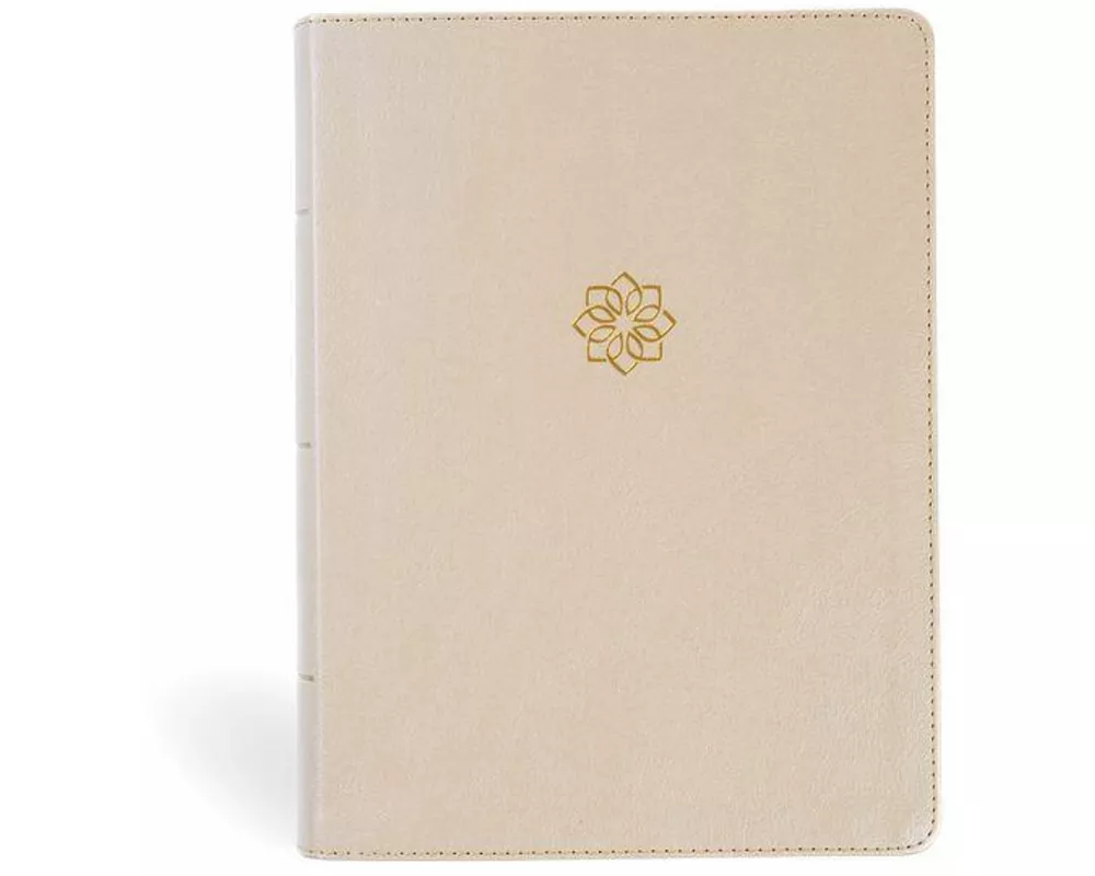 CSB Study Bible, Large Print, Digital Study Edition, Gold Leathertouch, Indexed