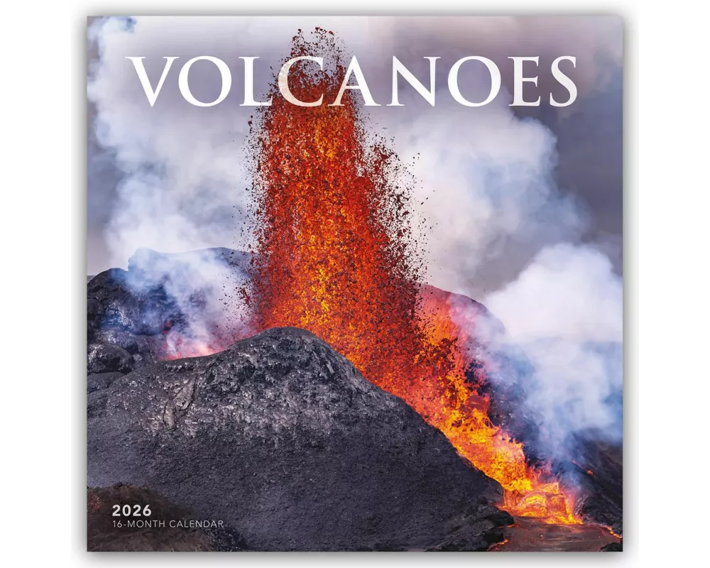 Volcanoes Square Wall Sunday Start Calen