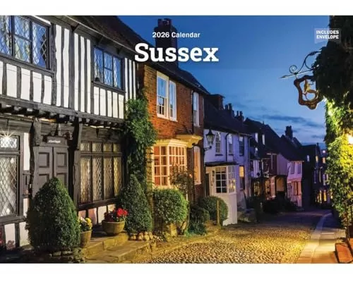 Sussex A5 Calendar 2026