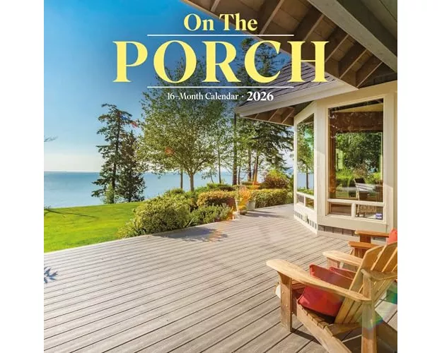 On The Porch Square Wall Sunday Start Ca
