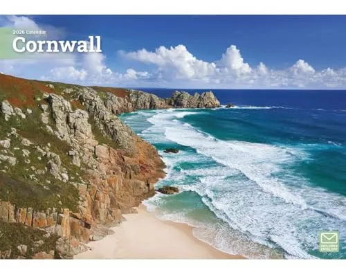 Cornwall A4 Calendar 2026