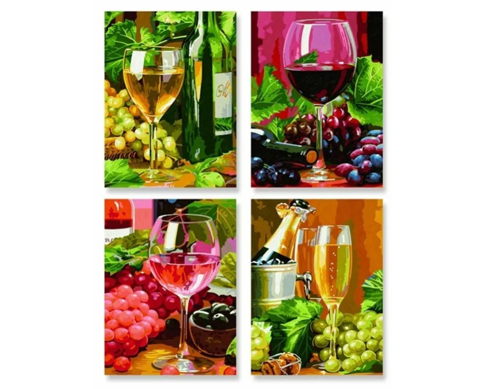 Malen nach Zahlen - In Vino Veritas (Quattro)
