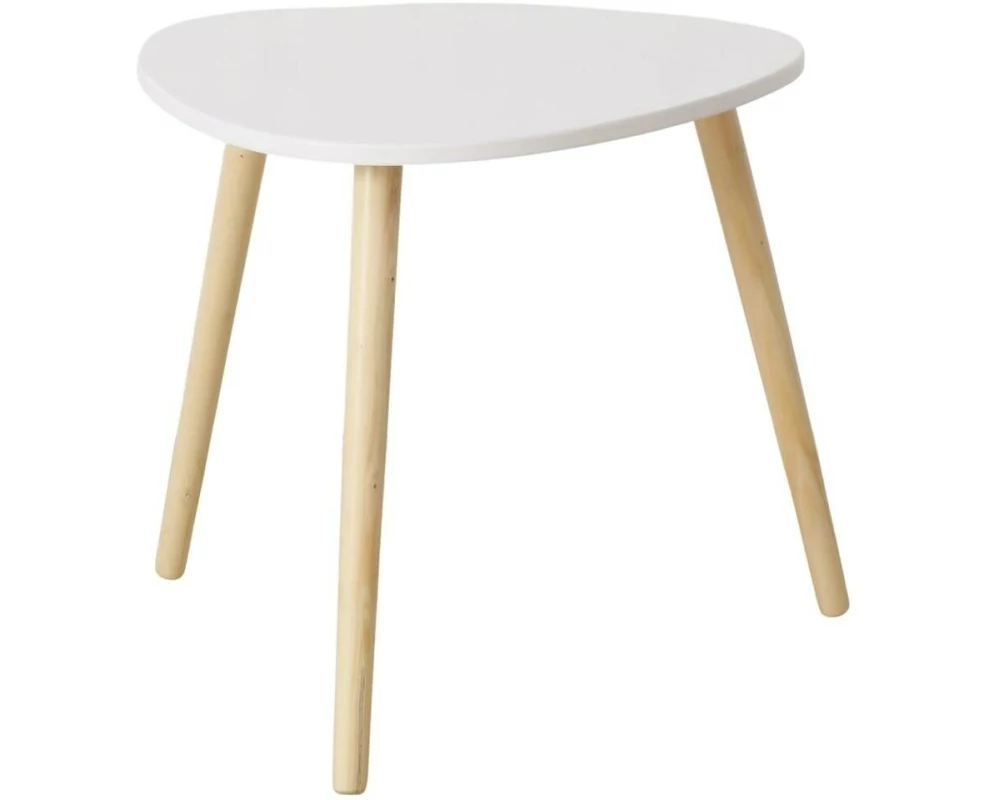 Boltze Beistelltisch Visby 45 x 48 cm, Weiss