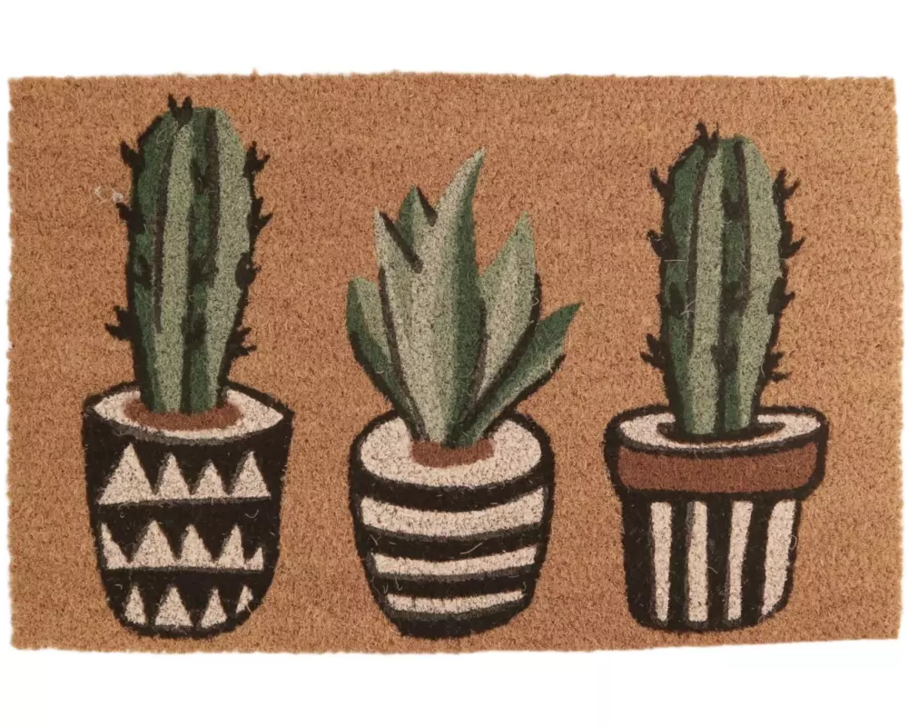 CHALET Fussmatte Kakteen 58 cm x 38 cm