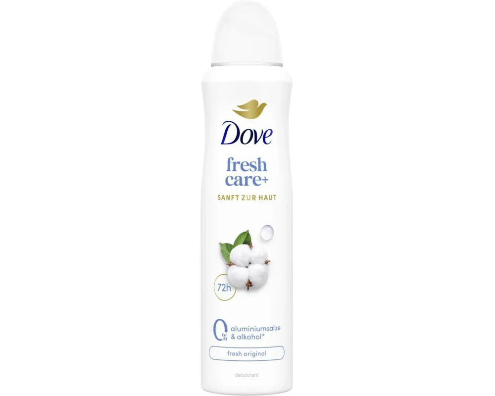 Dove Deo Spray Fresh + Care 0% Aerosol Original 150 ml