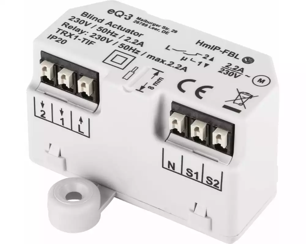 Homematic IP Smart Home Funk-Jalousieaktor Unterputz