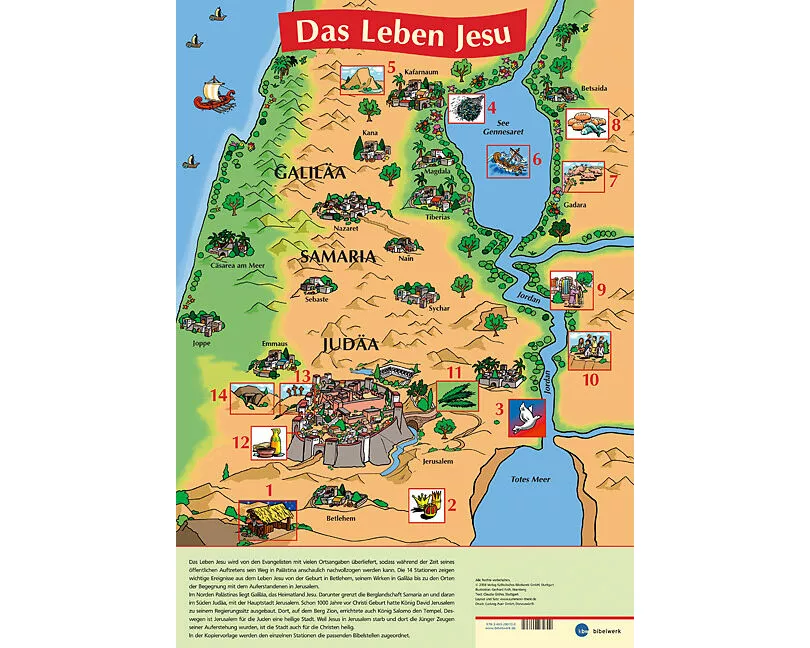 Das Leben Jesu - Plakat