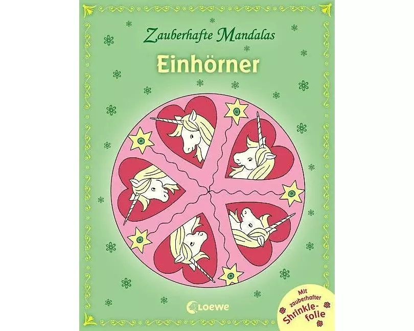 Zauberhafte Mandalas - Einhörner
