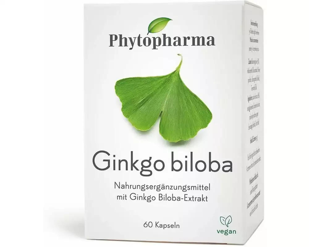 Phytopharma Kapsel Ginkgo biloba 60 Stück