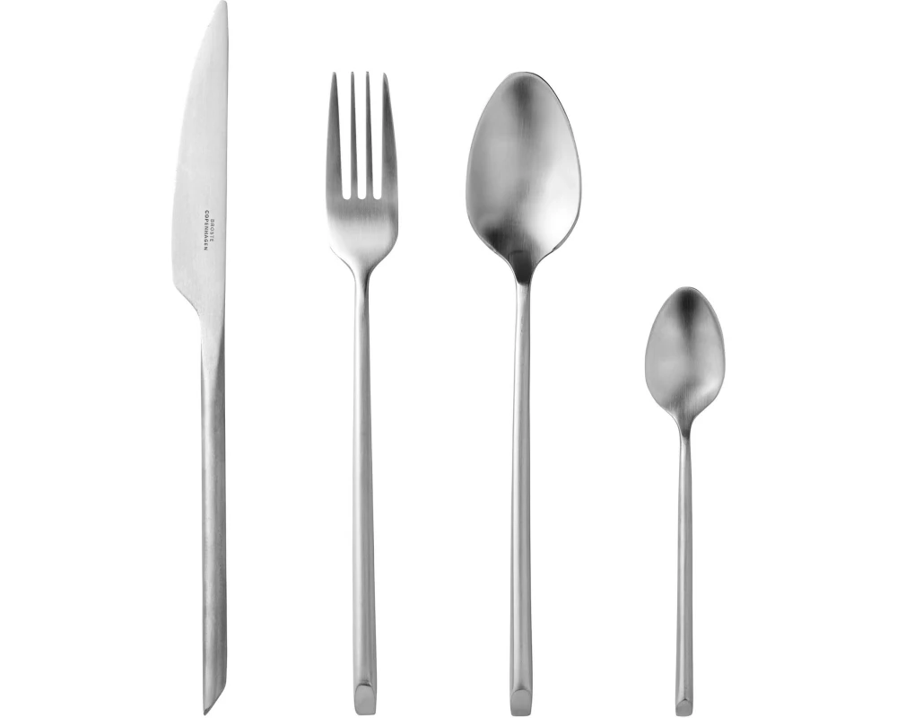 Broste Copenhagen Sletten 16-teilig, Silber