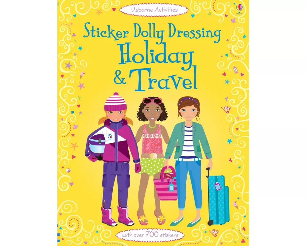 Sticker Dolly Dressing Holiday & Travel