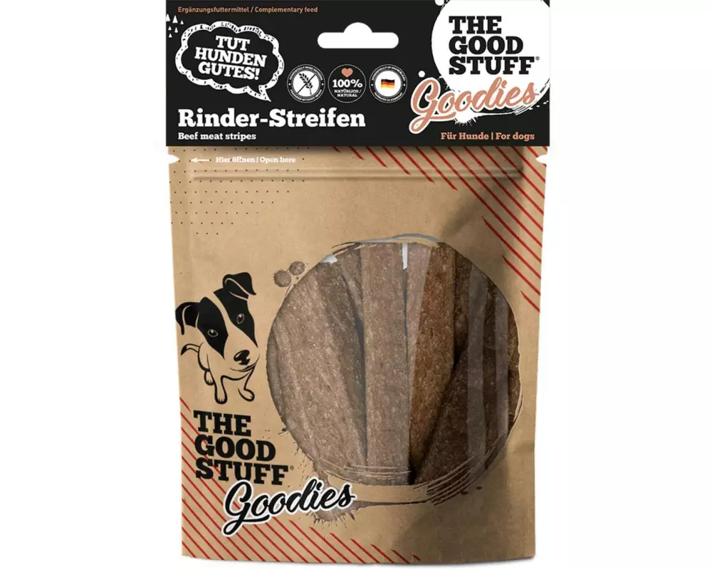 The Goodstuff Leckerli Rinder-Streifen 150g