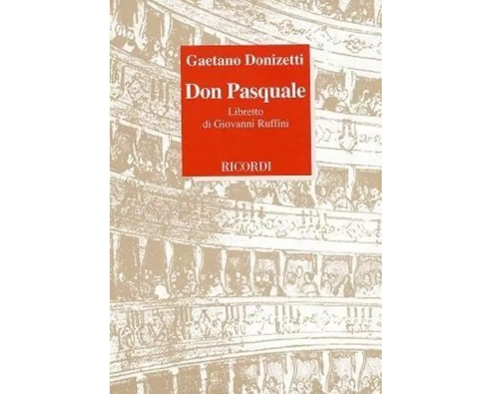 Don Pasquale Libretto
