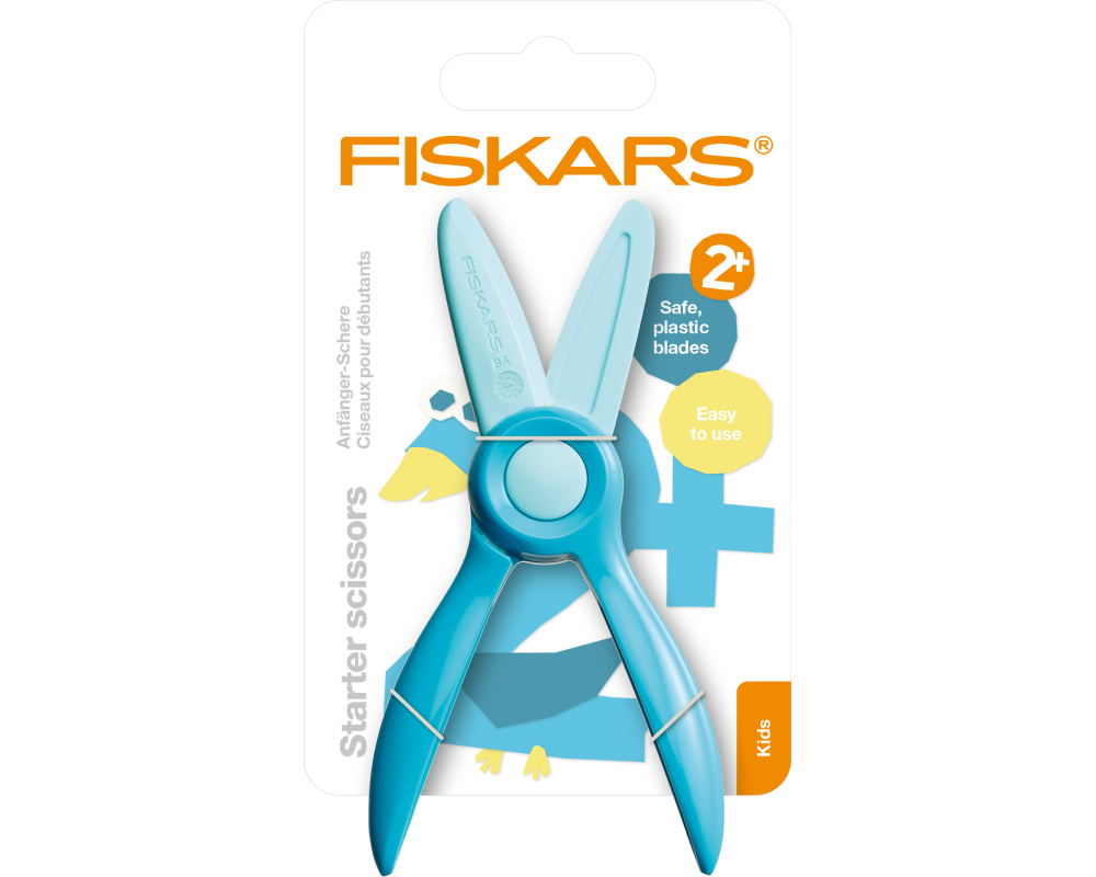 Fiskars Anfängerschere 16 cm, Kunststoff, Universal
