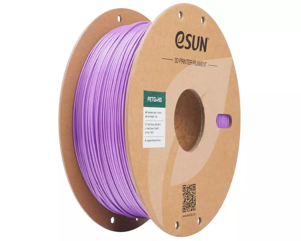 eSun Filament PETG+ HS Violett 1.75 mm 1 kg