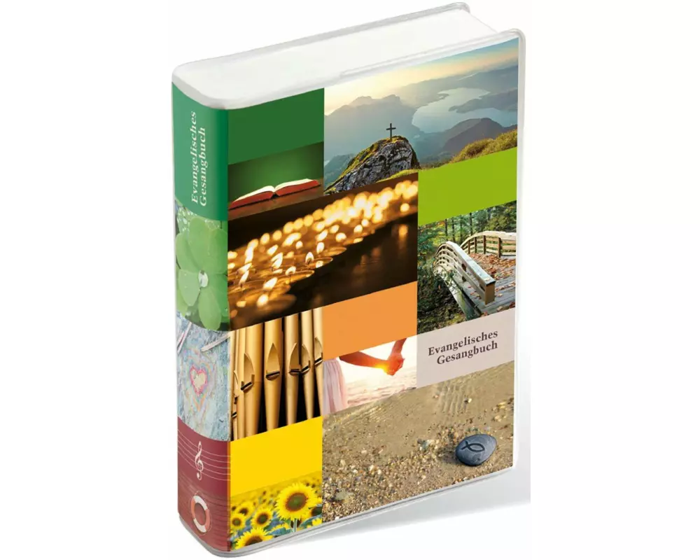 Evangelisches Gesangbuch Taschenausgabe (2055). Mit Wechselvover. PVC