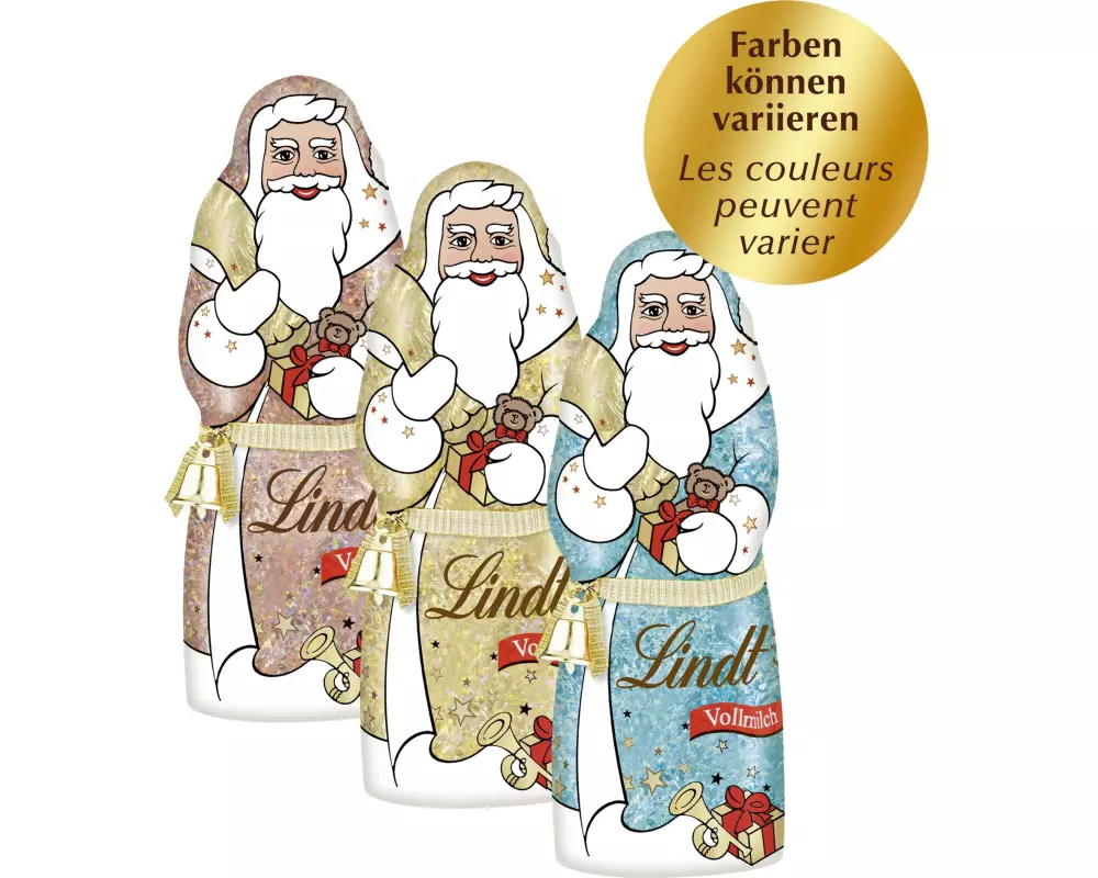 Lindt Schokolade Samichlaus Milch Glamour Edition 125 g