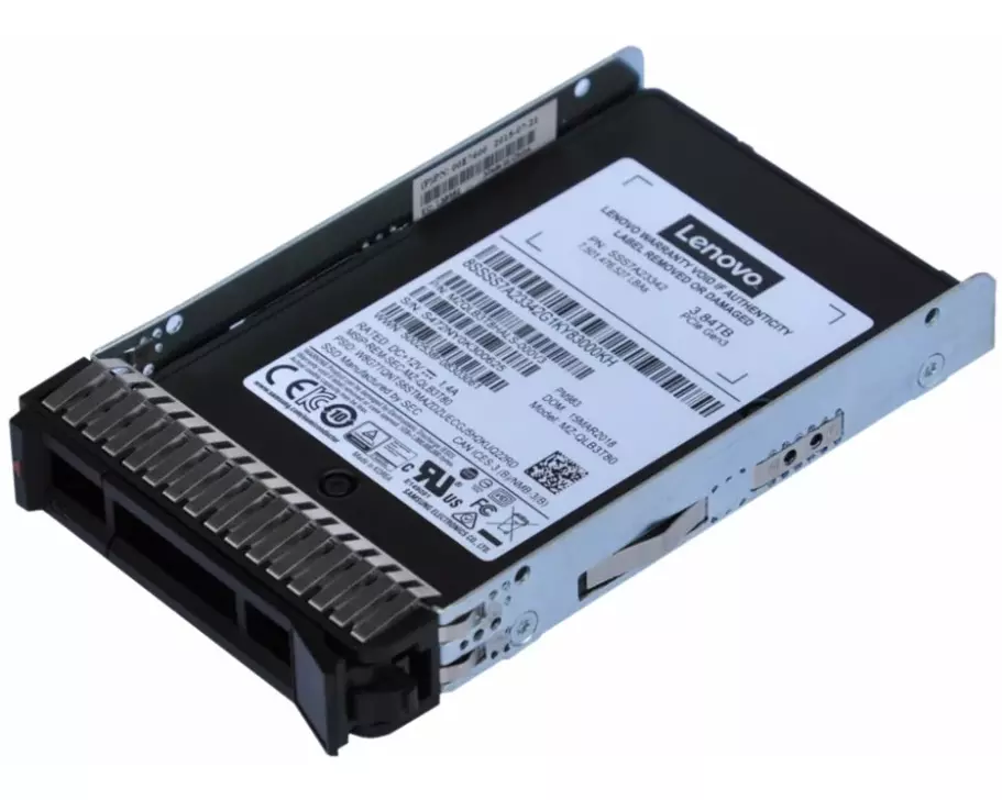 LENOVO ThinkSystem 3.5inch PM983 3.84TB Entry NVMe PCIe 3.0x4 Hot Swap SSD