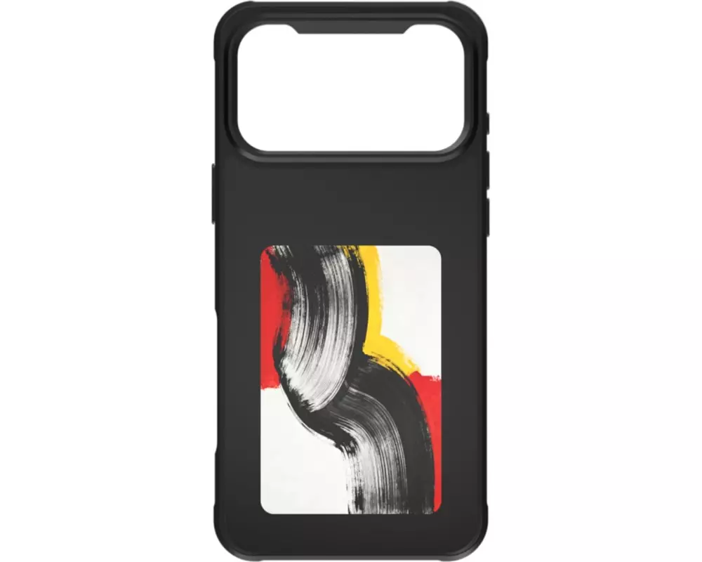 4smarts Back Cover E-Ink Cover mit NFC-Display (Qi2 ready)