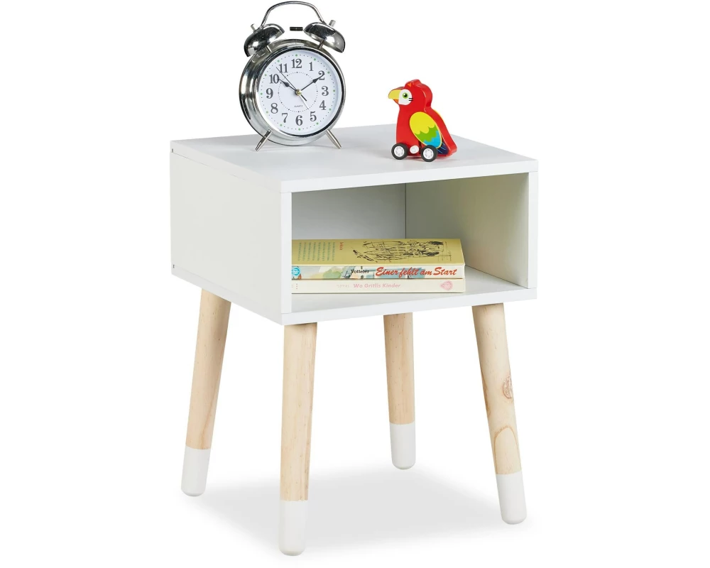 relaxdays Nachttisch für Kinder 30 x 40 cm