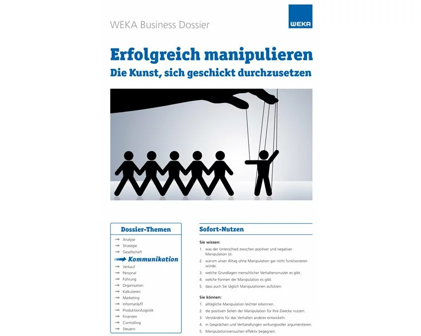 Erfolgreich manipulieren