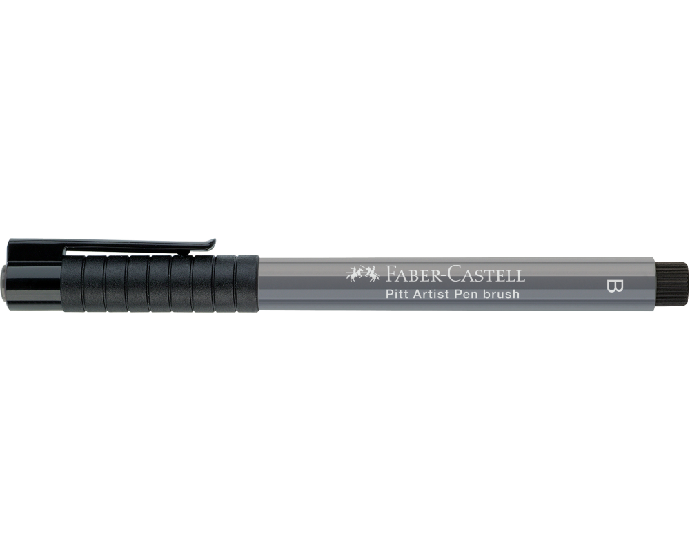 FABER-CASTELL Pitt Artist Pen Brush 2.5mm 167433 kaltgrau IV