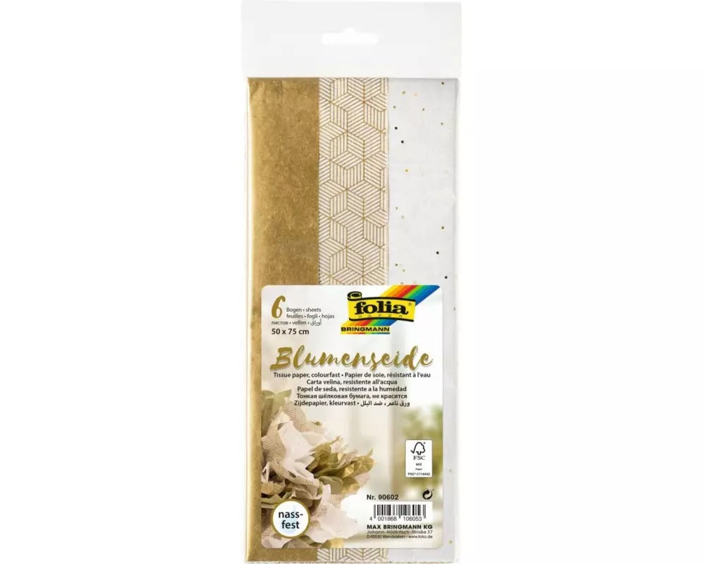 Folia Seidenpapier Mix Gold