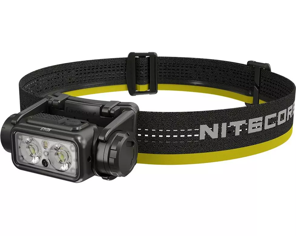 Nitecore Stirnlampe NU45, 1700 Lumen Gelb/Schwarz