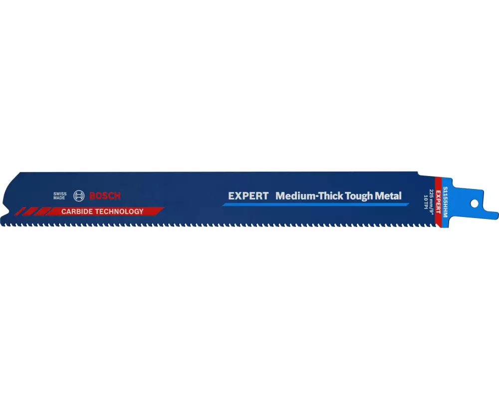 Bosch Professional Säbelsägeblatt EXPERT Medium-Thick Tough Metal S 1155, 10 St