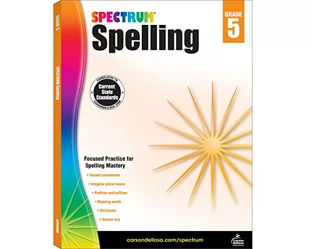 Spectrum Spelling Grade 5