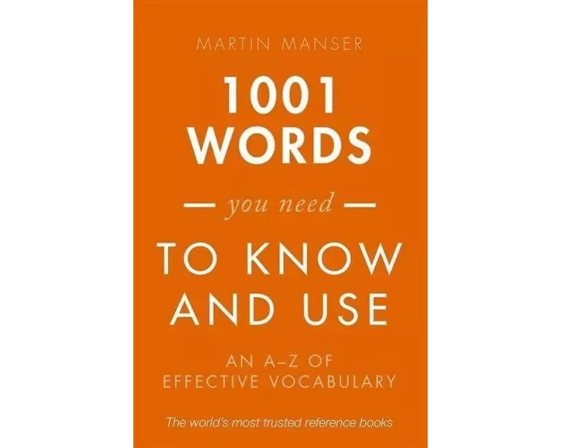 1001 Words You Need To Know and Use