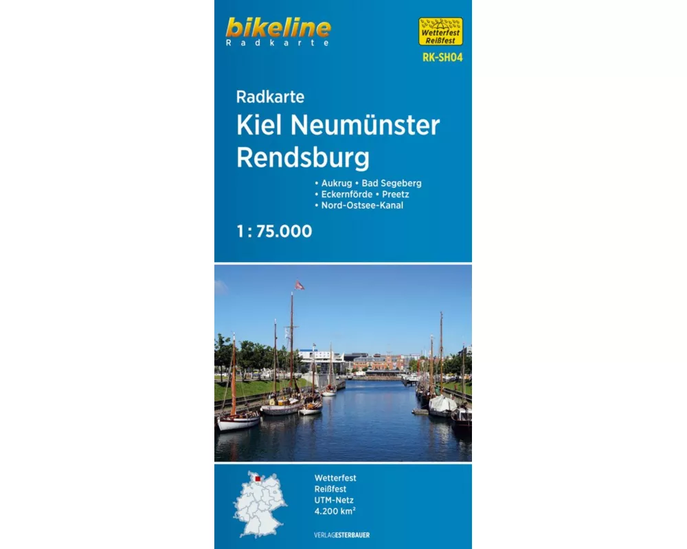 Radkarte Kiel Neumünster Rendsburg (RK-SH04)