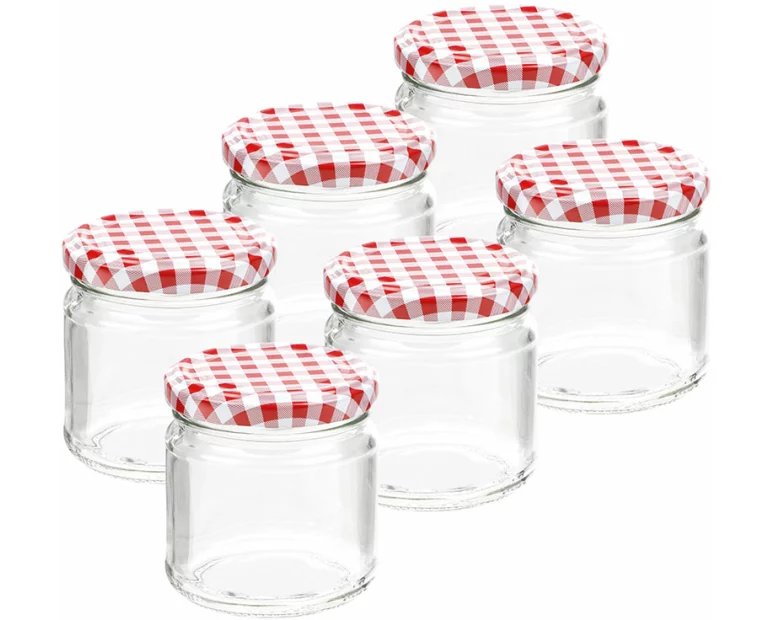 FS-STAR Einmachglas 210ml rund 6er Set