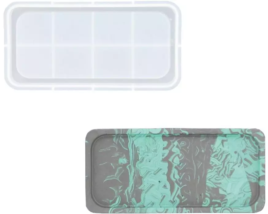 Jesmonite Giessform Silikon Schale