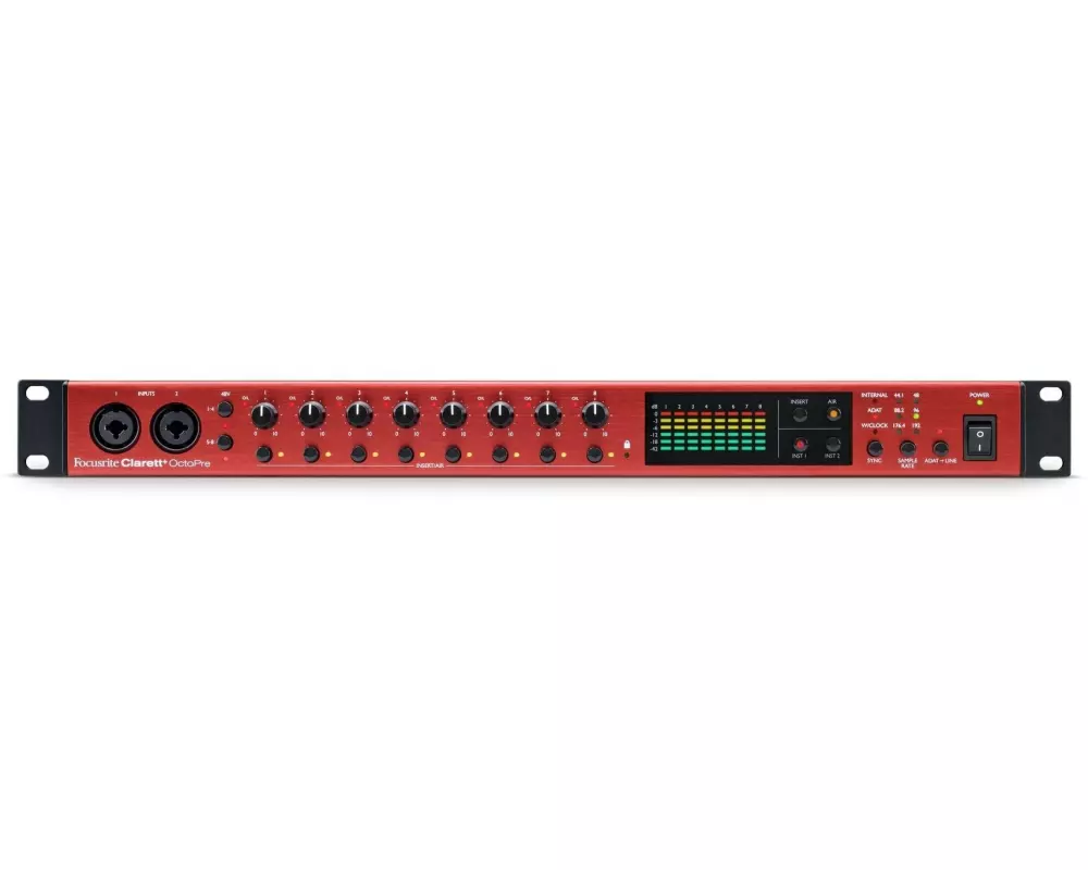 Focusrite DAC Clarett+ OctoPre
