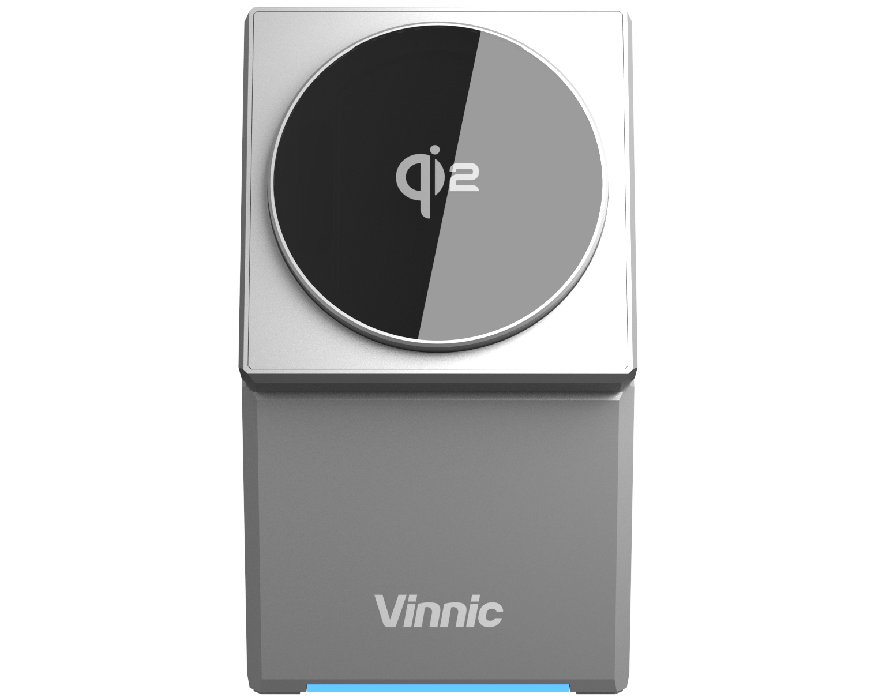 VINNIC OWL PEAK 3-IN-1 Char.Dock VPPD-31WSCG2-SL Qi2, Swivel Mount