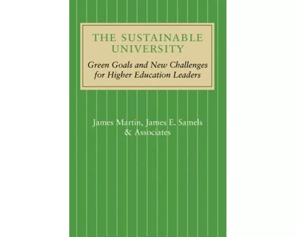 The Sustainable University