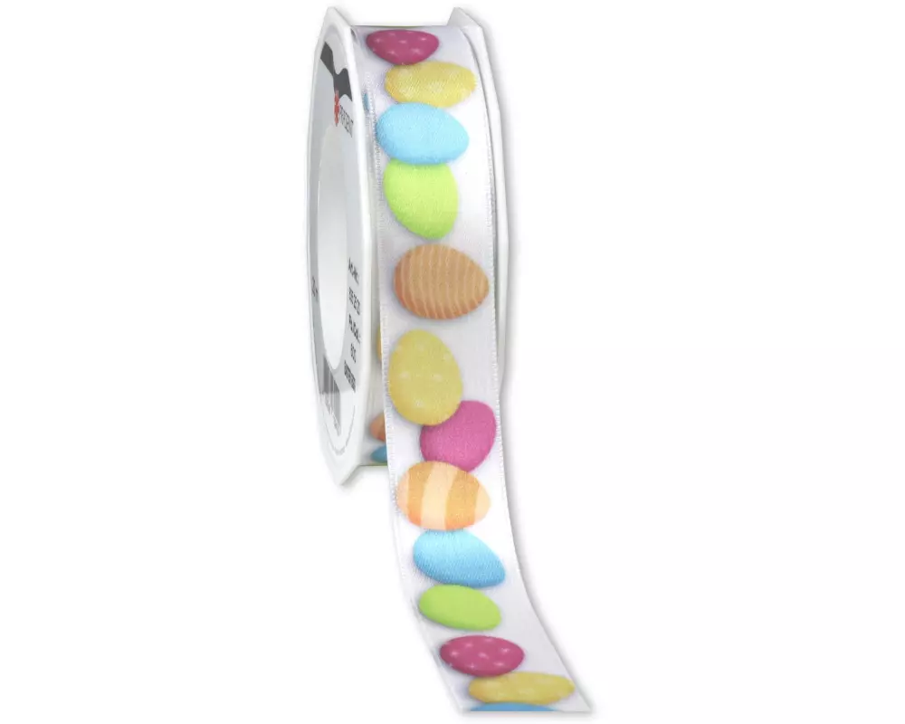 Pattberg Geschenkband Easter Egg 2.5 cm x 20 m, Mehrfarbig
