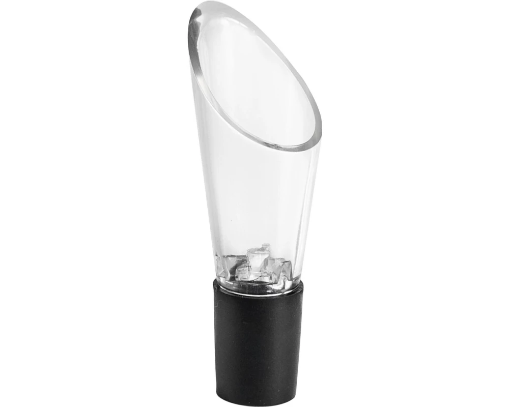 Ibili Weinausgiesser mit Filter 8.5 cm 1 Stück, Schwarz