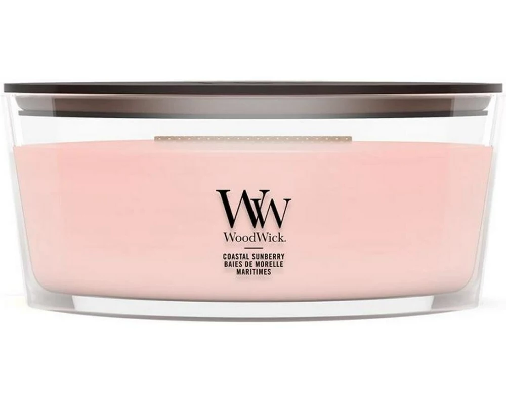 Woodwick Duftkerze Coastal Sunberry Ellipse