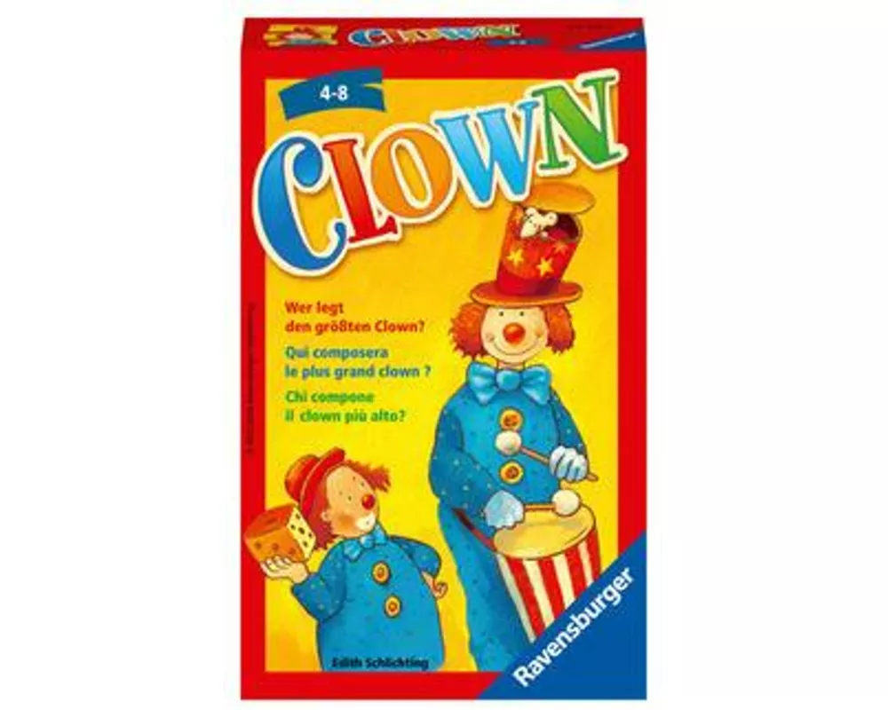 Clown - Reisespiel ab 4 Jahre